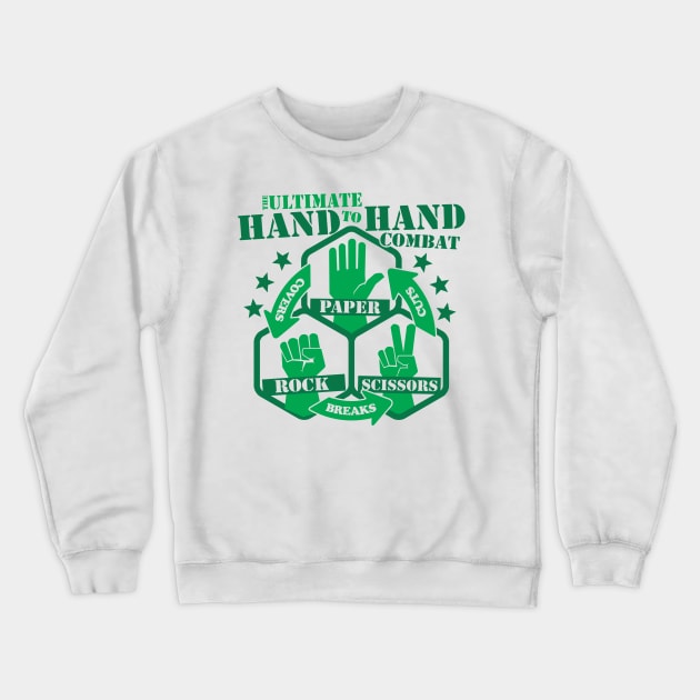 Hand to Hand Combat Crewneck Sweatshirt by DetourShirts